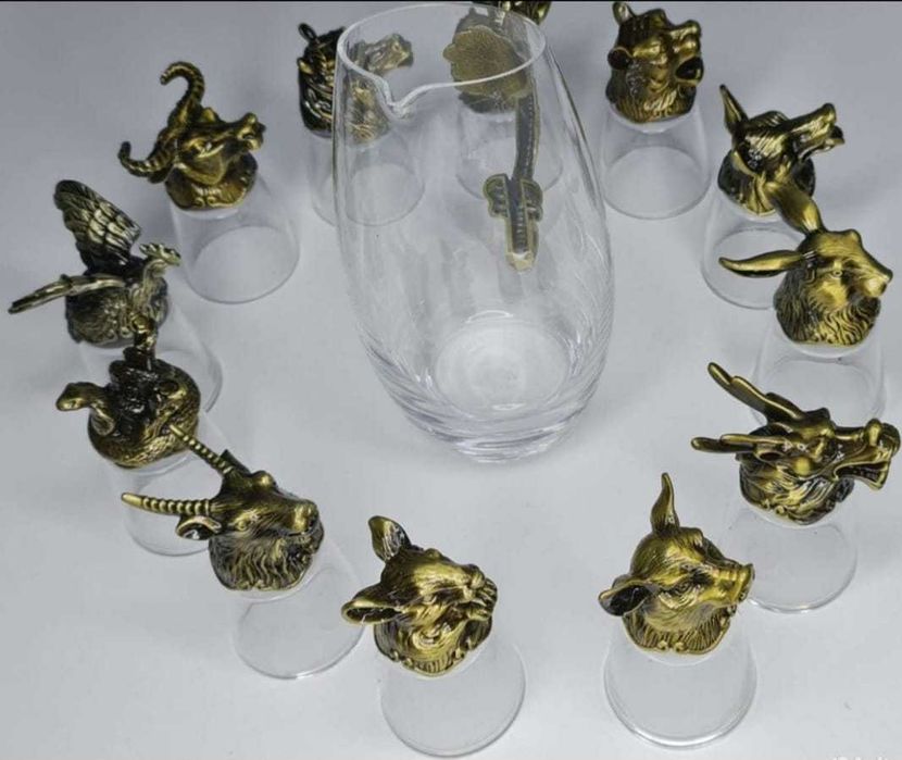 Подарок солидному мужчине стопки перевертыши