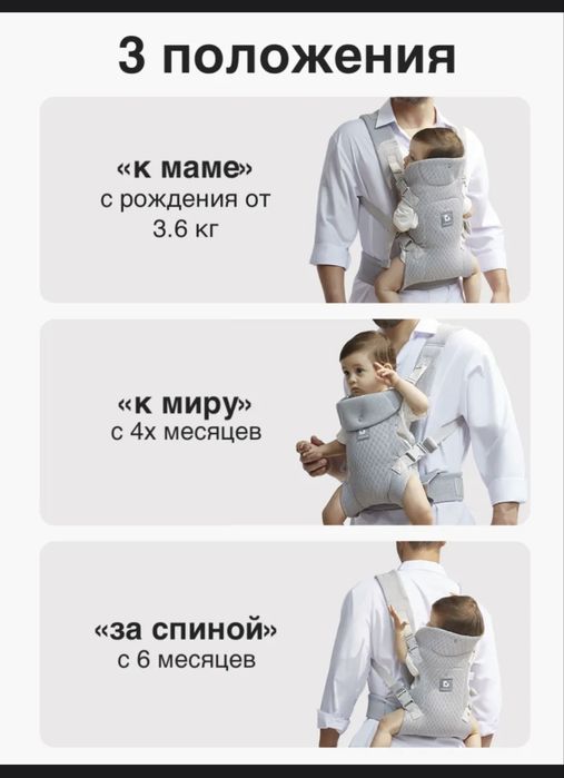 Продам эргорюкзак для малыша