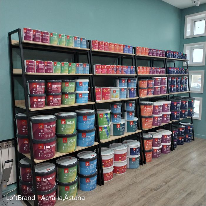 Изготовление стеллажей в стиле лофт