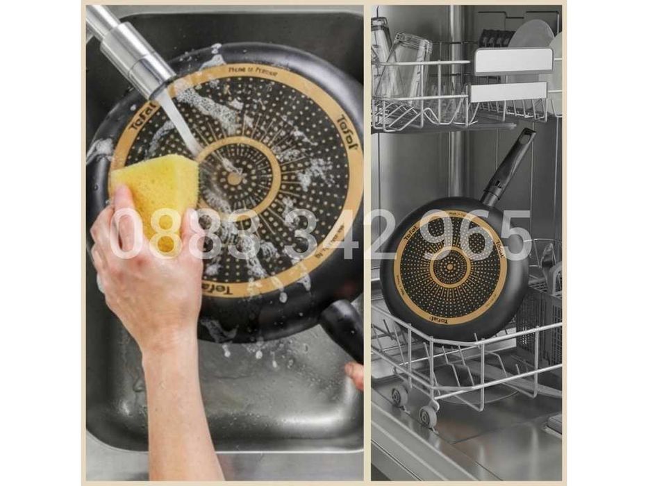 НОВИ! Комплект тигани Tefal Simple Cook 3 части 20, 24 и 28 см