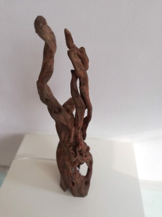 Лампа ръчна изработка/естествен материал/дървени лампи/настолна/