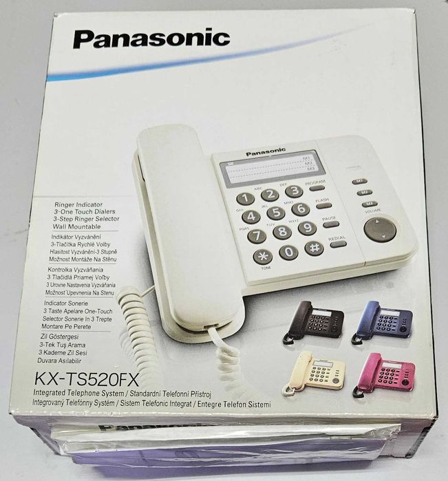 Telefon fix analogic PANASONIC KX-TS520FX nou nefolosit