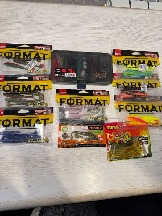 Приманки на судака , набор новый.