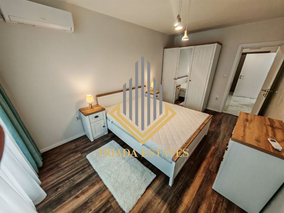 Модерен двустаен апартамент под наем в центъра на Бургас. Сграда Инфи