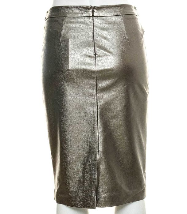 Нова златна кожена пола тип "молив" "Esmara by Heidi Klum" размер S