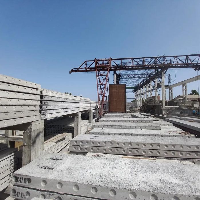 Temr beton plitalar 1pk 2 metrdan 8.5 metrgacha