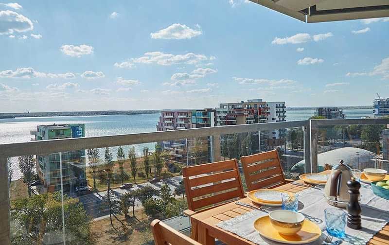 2 camere Mamaia Centru, vedere la mare, utilat complet, minim 12 luni