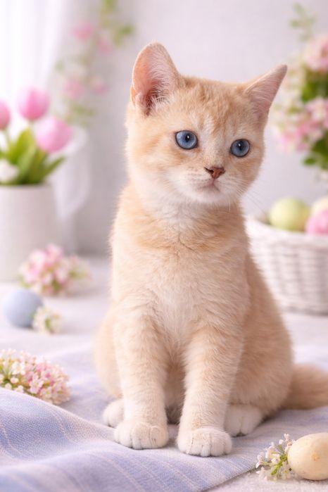 British Shorthair Golden – băiețel 4 luni, culoare ochi rară