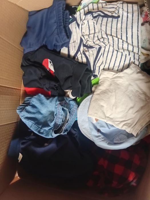 Продам ящик детских вещей,от 0 до 1.6г