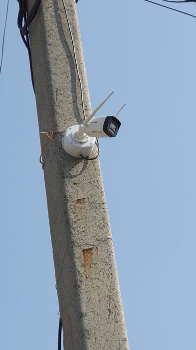 Установка камер видеонаблюдения | Hikvision / Ezviz | Гарантия 1 год