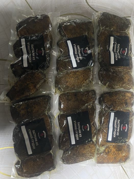 Утинная грудка копченная ПАСТРАМИ