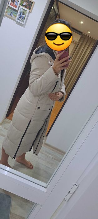 Зимно яке естествена кожа