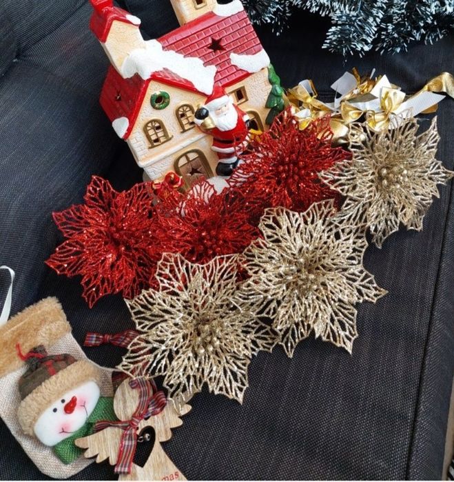 Коледна украса декорация лот