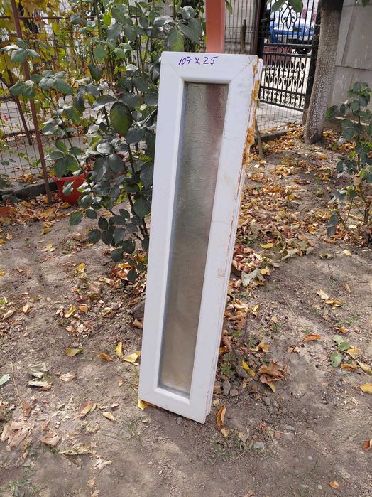Geam termopan (luminator) 107x25 - mat