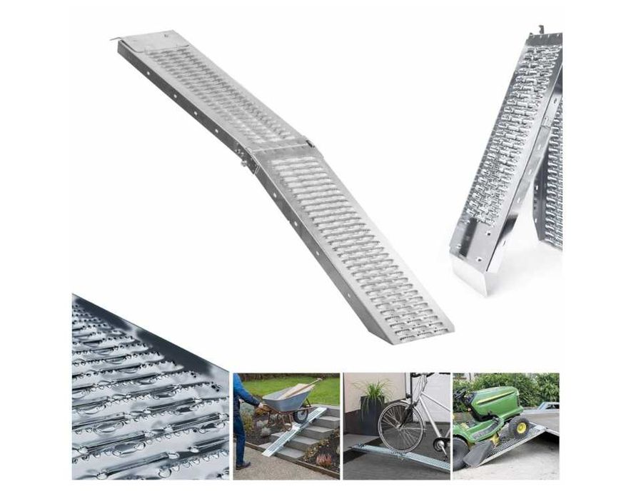 Сгъваема метална рампа 200кг