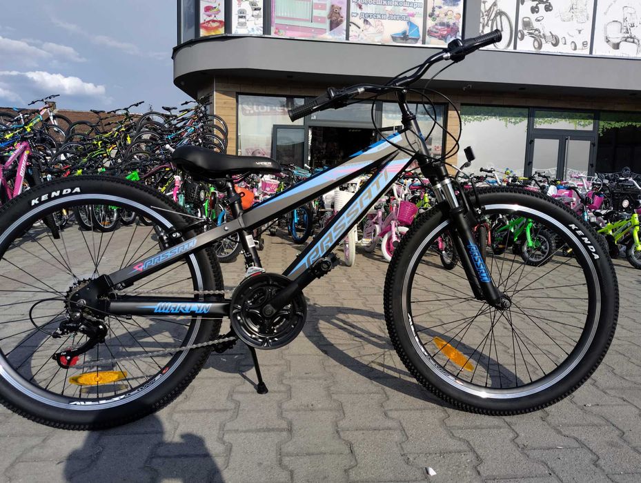 BG Алуминиев велосипед 24" MARTY черен