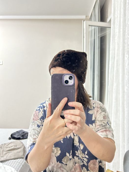 Шапка стриженая норка