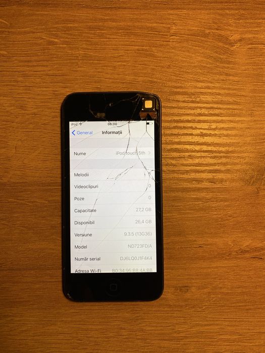 iPod 5th 32 GB functional