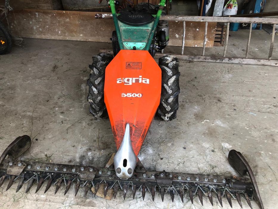 cositoare agria 5500 doi timpi 10 cai lama