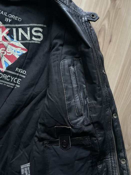 REDSKINS Classic Motorcycle Leather JKT/мъжко кожено(естеств.) яке XL