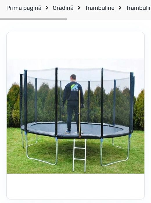 Trambulina de grădină 366 cm