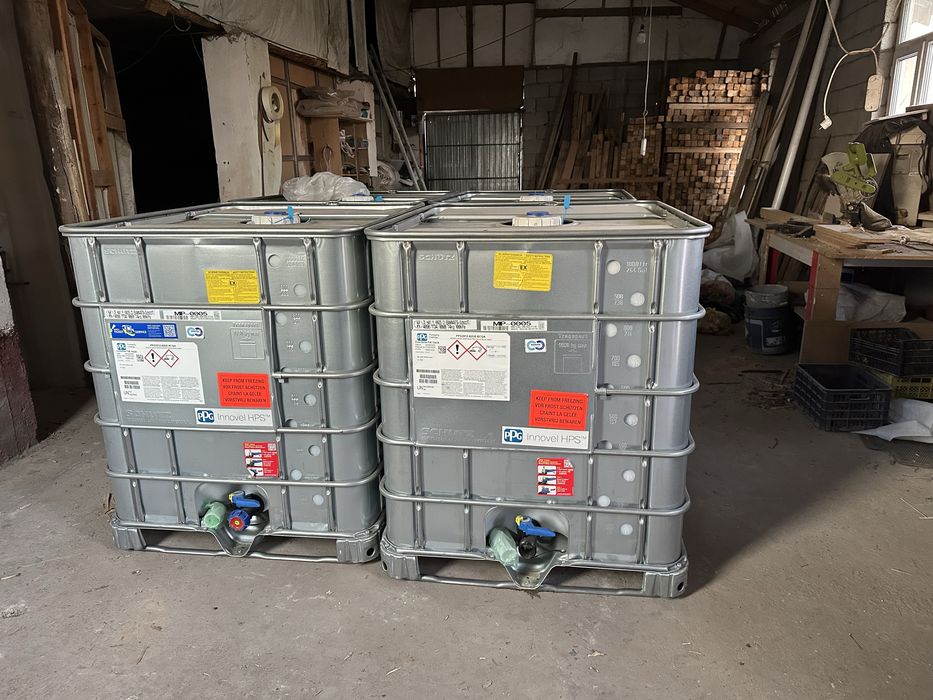 Бочки для воды 1000л. контейнер (Intermediate Bulk Container).