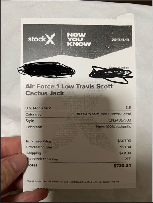 Nike AF1 Travis Scott "Cactus Jack" Utopia