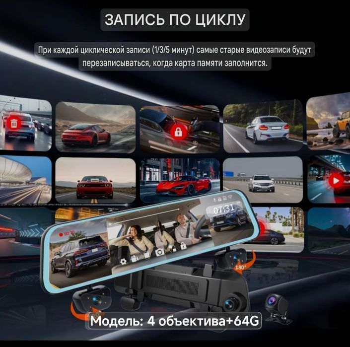 Зеркало видеорегистратор