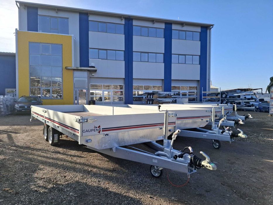 НОВО бордово ремарке GAUPEN N35-588 2 MASTER