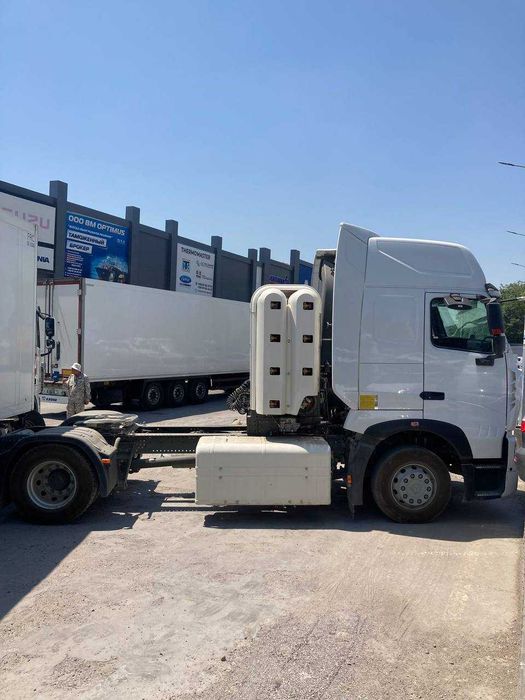 Тягач Fura Howo T7H 4x2 CNG метан газли, подушкали, AMT, ретардерли