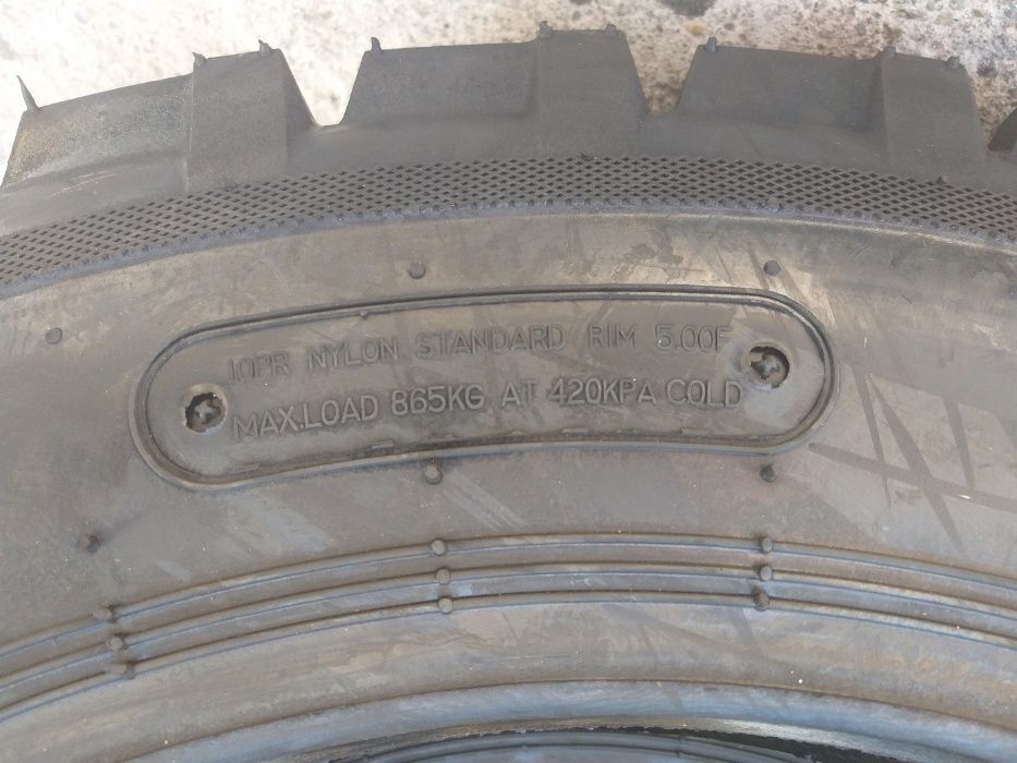 Anvelope 6.50-20 noi BRECKNER GERMANY 10 pliuri cauciucuri U650 fata