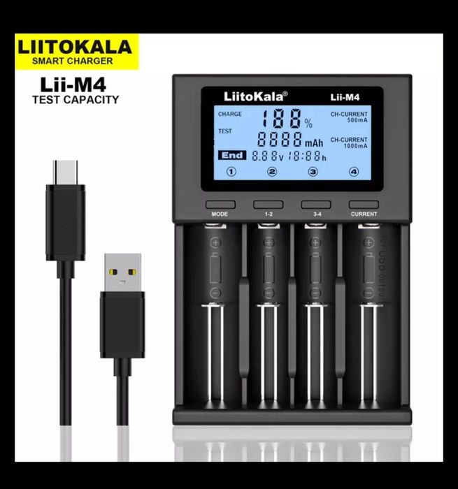 Lii-PD2 Lii-М4 Зарядное устройство аккумулятор зарядка литиевый 18650