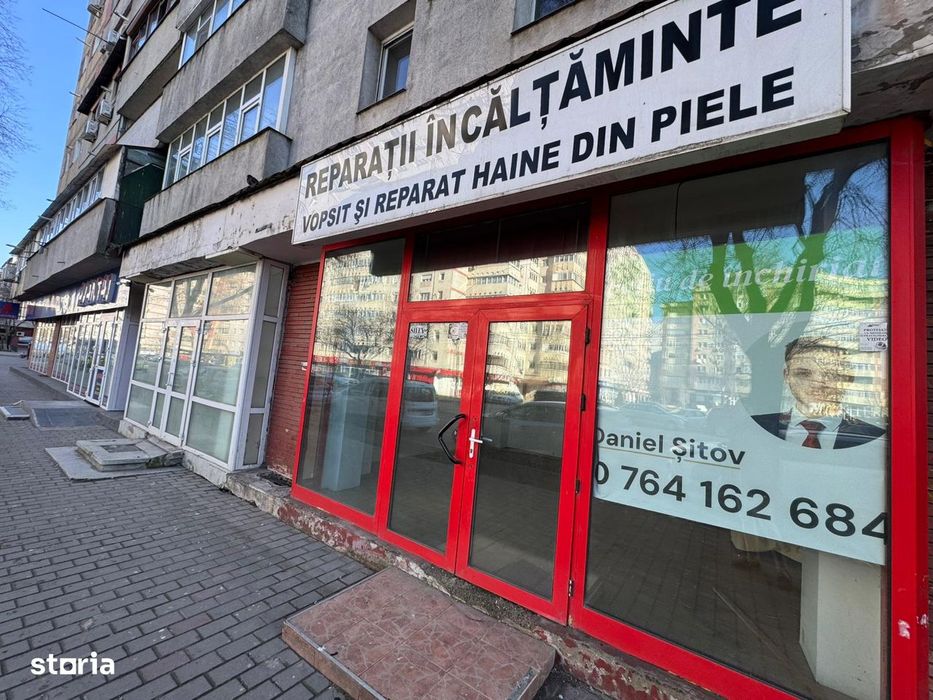 Inchiriere Spatiu Comercial Vitrat, 140 mp Dacia - Statia Bicaz