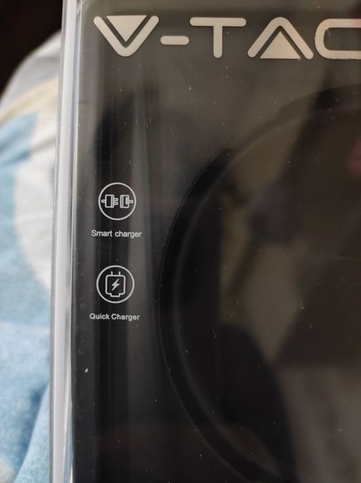 V-TAC безжично зарядно за телефон