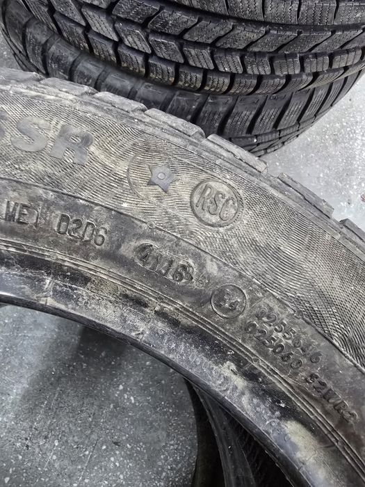 2x 205/55/16 M+S CONTINENTAL RUNFLAT Stare impecabila