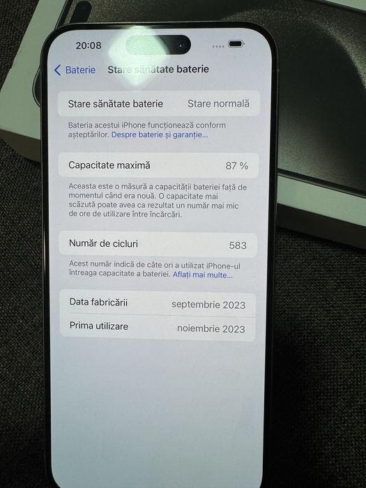 Iphone 15 Pro Max 512gb impecabil