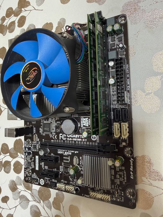 Продается H81 + i5-4460 + 8GB RAM