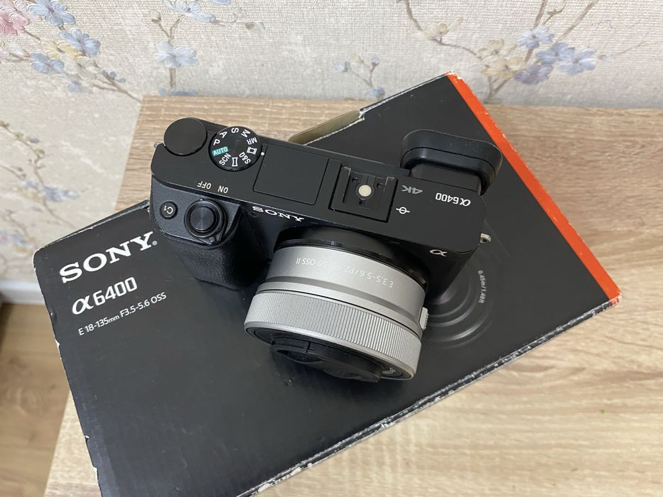 Sony a6400 с 16-50mm oss ll