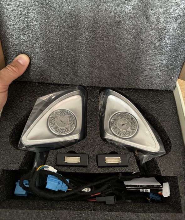 Set grile ventilatie led turbina model nou Mercedes Benz E Class W213