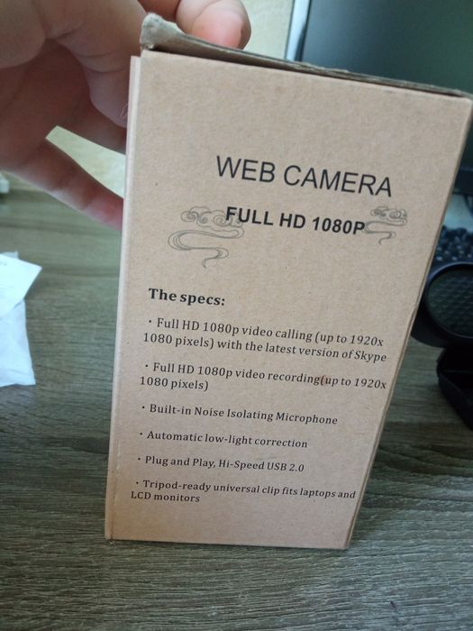 Срочно продам веб-камеру FULL HD 1080p