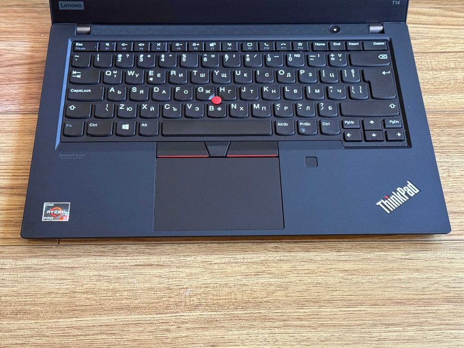 Lenovo ThinkPad T14 Touchscreen`Ryzen 5-4650U/16GB DDR4/512GB NVMe/Full HD IPS/Батерия 12ч
