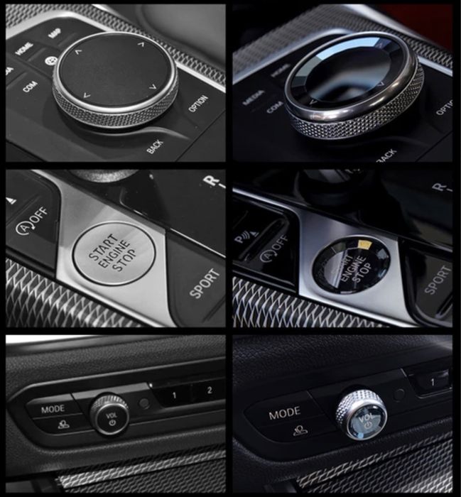 Set 4 Piese Crystal Cristal Swarovski Schimbator Bmw Seria 3 4 G20 G21