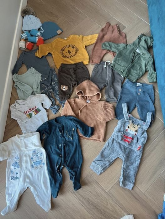 Lot haine 3-6 luni , Zara , H&M , Cool Club , Next