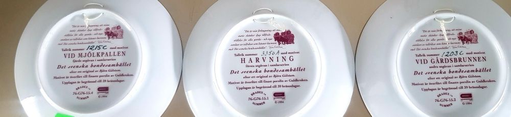 Farfurii vechi decorative