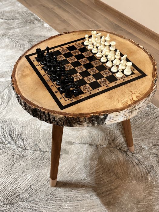 Masa de sah handmade