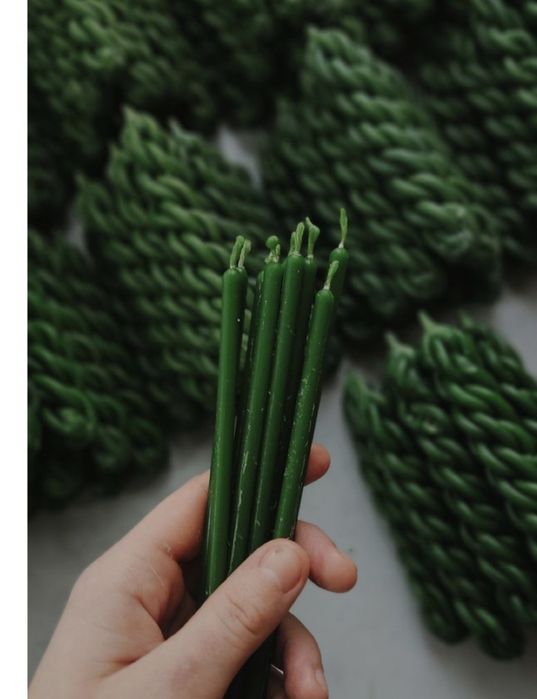 Свечи программные,  восковые 1000т.