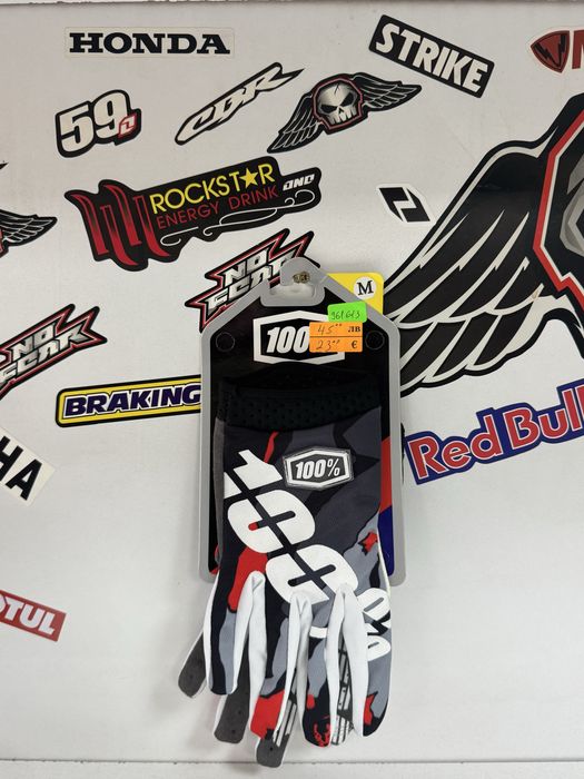 Ръкавици за мотокрос и колоездене 100%