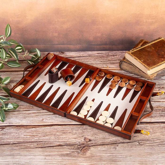 Нова Луксозна Кожена Табла