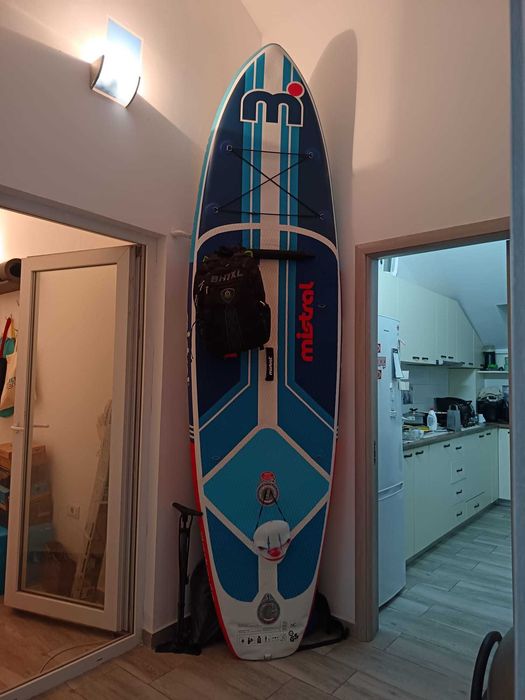 Placă SUP Mistral 320 cm (10'6") Double Chamber + Kit Caiac (Scaun inclus) - Ca Nouă