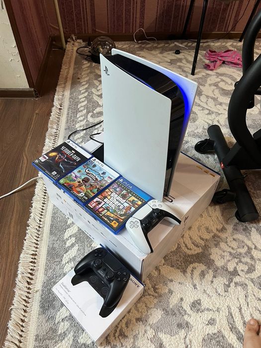 ps5 2джойстик плейстейшн игры приставки